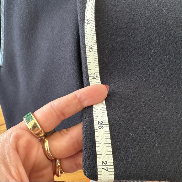 Sandro Wool and Leather Duffle Coat Size S - Picture 8 of 11